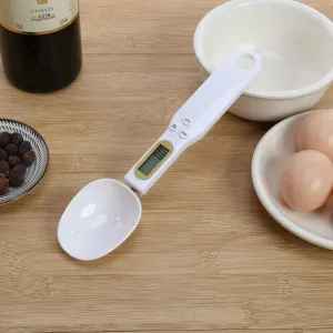 Spoon Scale Measuring Spoon Scale Food Scale Mini Electronic Scale Ingredients Scale Cat Food Dog Food Scale Milk Powder Scale Baking Measuring Spoon