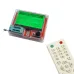 LCR-T10H Transistor Tester Multimeter TFT Display Auto Measurement 3.7V Lithium Battery 25pF-100mF 0.01-50M 80x60x20mm