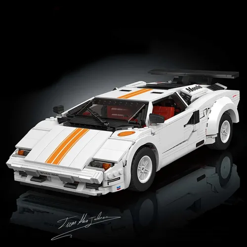 Mould King 10045 Technical Car Toys The MOC-82416 Countach Sport Racing Car Model Building Block Brick Kids Christmas Gifts