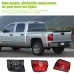 Pair Tail Light No Blubs Tail Lamps Clear Lens For Chevrolet Silverado 1500 2500HD 3500HD 2007-2013