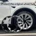 For Tesla Model Y Juniper 2025 20 Inches Wheels ABS Rim Guard Rim Car Hubcap Cover Protection Hubcap Patch Scratch Proof Hub Cap