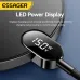 ESSAGER ES-WX15 15W Wireless Charger with LED Power Display Fast Wireless Charging Pad for Smart Phones for iPhone 16 16 Pro 15 14 13 Pro Max for Huawei Pura 80 Ultra for SAMSUNG for XIAOMI