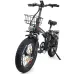 USA DIRECT DRVETION AT20 Electric Bike 48V 20Ah Battery 750W Motor Recommended Top Speed 25KM/H 20*4.0inch Tires 90-120KM Max Mileage 150KG Max Load Folding Electric Bicycle