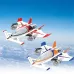 QIDI 570 2.4GHz 6CH 315mm Wingspan VTOL One Click Crane Mode Night Flying 6-Axis Gyro Brushless EPP RC Airplane RTF Compatible Futaba & DSM Receiver