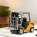 555-99 RTR 1/64 2.4G Mini RC Car Alloy Forklift Support App Remote Controlled Engineering Vehicle Desktop Toys Model Collection Gift For Boys