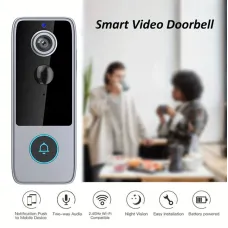M21 1080P HD Tuya WiFi Video Doorbell Intelligent Night Vision 155 Wide Viewing 2-way Audio IP65 Waterproof 4000mAh Battery APP Remote Monitoring Visual Door Bell Supports PIR