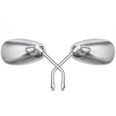 10mm Motorcycle Motor Bike Rear View Side Mirror For Honda/Kawasaki/Suzuki