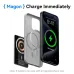 KUULAA KL-YD71 Double-glass Magnetic Power Bank 5000mAh 15W Magnetic Wireless Phone Charger External Battery Power Supply with 20W Type-C Fast Charging for iPhone 16 16 Pro 15 14 13 for Xiaomi 15 Ultra for Huawei Pura X for Samsung Galaxy S25 Ultra