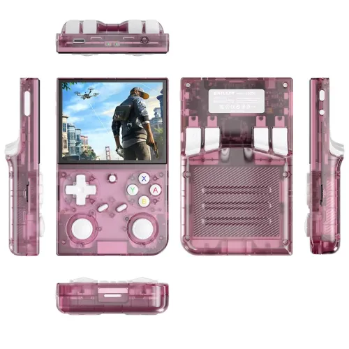 BATLEXP AMPOWN G350 128GB Retro Handheld Game Console 3.5 Inch IPS Screen 6000+ Games WIFI Multiplayer 3200mAh Video Game Player Console Linux System Support for PSP PS1 N64 Emulators