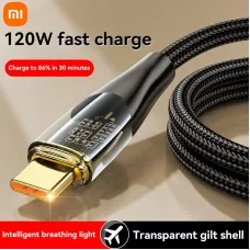 6A 120W USB-A to Type-C Cable Fast Charging Data Transmission Copper Core Line 1M/2M Long for iPhone 16 15 15 Plus for Huawei Mate XT for Xiaomi MIX Fold4 for Samung Galaxy Z Fold6
