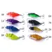 ZANLUR8PCPerch Insect Fishing Lures 6.4g 4cm Treble Barb Hooks Artificial Bait for Fishing