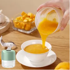 100ML Multifunctional Garlic Grinder Mini Garlic Paste Machine Household Electric Garlic Pounder Garlic Press Baby Food Processor