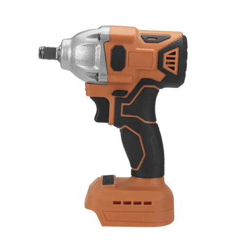 High-Powered Cordless Brushless Impact Wrench 1/2" Drive 380NM Torque Fast Speed Versatile Tool for Maintenance Construction Woodworking No Battery Compatible with Makiita Battery