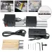 EU Plug Wood Lathe Set Mini Beads Machine Miniature Rotary Tool Multifunction Lathe DIY Woodworking Pearl Lathe Grinding and Polishing Beads
