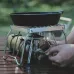 Outdoor Portable Foldable Stove Stand Rack Camping Pot Bracket Holder Gas Stoves Burner Bracket Travel BBQ Barbecue Accessories