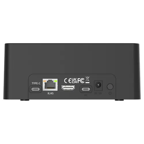 MAIWO K3082P 12-in-1 Hard Drive Docking Station SATA to USB 3.1 Gen2 Dual Bay Offline Clone Adapter with RJ45 SD/TF for 2.5/3.5" SSD HDD Case