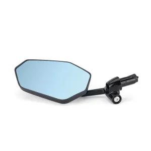 ROCKBROBicycle Rearview Mirror 360 Adjustable Anti-glare HMTB Handlebar Reflective Mirror for Riding Safety