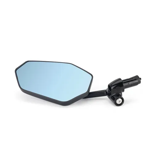 ROCKBROBicycle Rearview Mirror 360 Adjustable Anti-glare HMTB Handlebar Reflective Mirror for Riding Safety