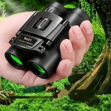 IPRee HZoom Binoculars, 8X21 Long Range Telescope with Compact Folding Design for Outdoor Tourism and Camping Bird Watching Hunting Hike