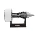 NikolaToy A380 Aircraft Turbofan Engine Model TR900 Creative Desktop Ornaments 23cm / 9in Physics Experiment Science Education Toys