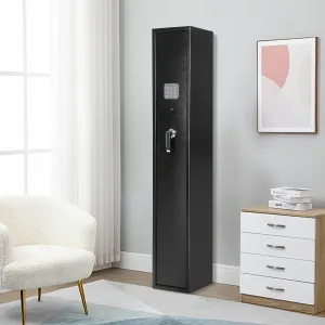 BlackSmith Key Safes for Home Pistols Quick Access Long Key Safe with Keys and Keypad 3 Key Safe Wall Mount Gun Cabinet for Living Room Bedroom Closet