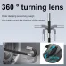 P370 1080P Industrial Endoscope 360 Rotating Lens Two way Steering 5.0 inch Color IPS Screen Auto Repair Pipeline Maintenance Tools