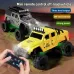 1/64 2.4G Mini Alloy RC Car Three Speed Desktop Off-Road Climbing Truck Suppprt App Remote Control LED Light Vehicles Models Toys