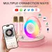 BlitzMax BM-K10 Kids Karaoke Machine Mini Portable bluetooth Speaker with 2 Wireless Microphones RGB Colorful Light Karaoke Toys Gifts Speaker for Home Party Birthday