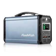 UDirect FLASHFISH 60000mAh 300W Portable Solar Power Station Emergency Energy Supply Outdoor Travel Camping Power Generator CPAP Battery Recharged