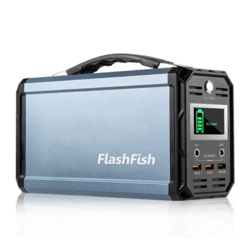 UDirect FLASHFISH 60000mAh 300W Portable Solar Power Station Emergency Energy Supply Outdoor Travel Camping Power Generator CPAP Battery Recharged