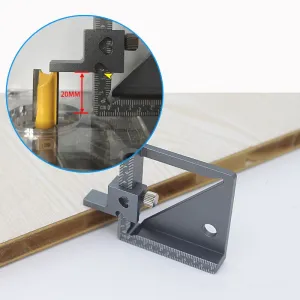 45/90 Degree Marking Gauge with Height Width Diameter Measurement for Woodworking