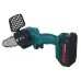VIOLEWORKS 88V Cordless Electric Saw 4inch One-hand Chain Saws Woodworking Cutting Tool W/ 1 or 2pcs Battery Tree Pruning Shears US Plug