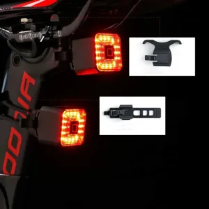 GIYO Smart Bike Taillight 350mAh Battery Waterproof 6 Light modes 26g Lightweight Mini Bicycle Back Light