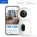 IMILAB C30 Dual 3K WiFi Indoor Security Camera Clear Night Vision Motion Detect for Baby Pet Noise Night Vision Human Tracking Monitor