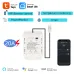 16A Tuya Smart WiFi Temperature Switch Intelligent Energy Circuit Breaker Real-time Temperature Measurement Timing&Schedule Function Voice Control with Alexa Google Home