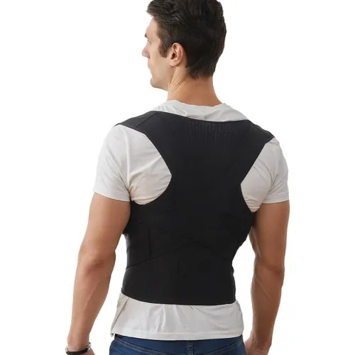 PRANASH Posture Corrector Medical Back Support Adjustable Full Shoulder Brace For Mid Upper Spine Lumbar Support