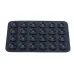 Multifunctional Silicone Suction Pad Phone Fixture Suction Cup Backed Adhesive Rubber Sucker Pad Fixed Pad 24 Square Suction Cups