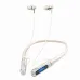 TOURACE BT-125 Headphone Neckband bluetooth Earphone HiFi Surround Stereo Dual Mic ENC Call Noise Cancelling LED Digital Display Flexible Neckband Headphones