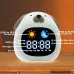 Kids Alarm Clock Sleep Trainer Clock Kids Room Cute Toddler Puppy Shape Night Light Clock Touch Night Light with 6 Types of White Noise 8 Color Night Light