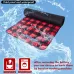 Portable 5V USB Heated Sleeping Bag Mat Heating Sleeping Bag Liner, Grid Electric Heating Pad 198X62cm Suitable for Cold Weather, Outdoor Camping And Hiking Supports Multiple USB Power Sources Usable in All Seasons