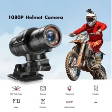 F9 Mini Sport DV Action Camera 1080P Full HD Waterproof Camcorder Helmet Cam Flashlight Ideal for Bike Cycle Motorcycle