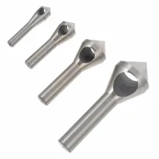 4pcs Set Titanium Countersink Deburring Drill Taper Hole Cutter Steel/Aluminum Countersunk Head Chamfering Tools 2-5-10-15-20