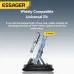 ESSAGER ES-ZJ39 Universal Car Phone Mount for Dashboard Center Console 360 Degree Rotation Strong Adhesive Base One Hand Operation Car Phone Holder