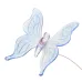 6cm Ball/Hummingbird/Sea Urchin/Butterfly Solar Wind Chime Light Waterproof Home Bedroom Decoration Supplies
