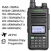 Baofeng M-13 Pro 5W/8W 999CH Walkie Talkie One Key Copy Wireless Frequency Multi Band Airband NOAA Weather Alert FM Radio Type-C Charging Long Range Outdoor Emergency Communication