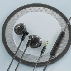 3.5mm Jack Earphones Wired Earbuds Music Gaming Sports Headphones with Mic