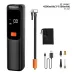 XANEWireless Air Pump 150psi Pressure Type-Charging Digital Display Portable Fast Inflation Tire Inflator for Bike Car