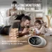 High Accuracy 10 in 1 PortableAir Quality Monitor CO2 TVOC HCHO PM2.5 PM1.0 PM10 AQI Alarm Temperature Humidity Display Dual Chip Air Quality Tester Indoor