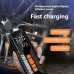 150Psi Portable Smart Electric Air Pump Power Bank Preset Tire Pressure 6000mAh Cordless Dual Digital Display Air Compressor