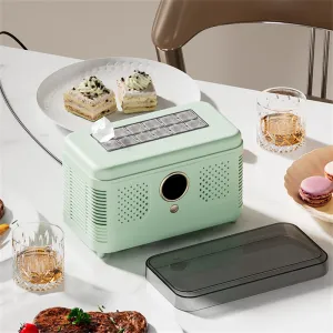 EXPED SMART Portable Mini Countertop Ice Maker Machine Quick 12 Solid Ice Cubes in 20 Mins Quiet & Compact for Home Office Camping Car Use